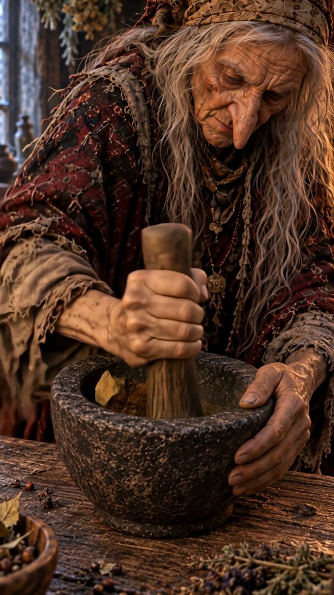Baba Yaga — Inside the hut